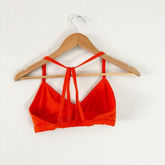 Gymshark Minimal Sports Bra Womens small orange training gym active - Picture 2 of 3